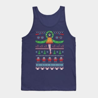 A Christmas Sweater Tank Top